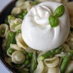 Pâtes aux asperges